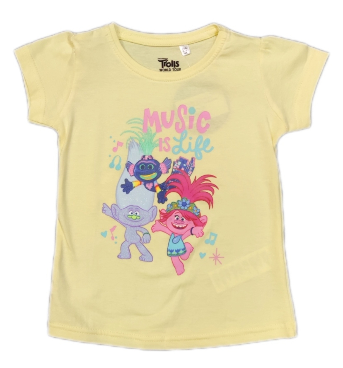 Trolls T-Shirt Gelb